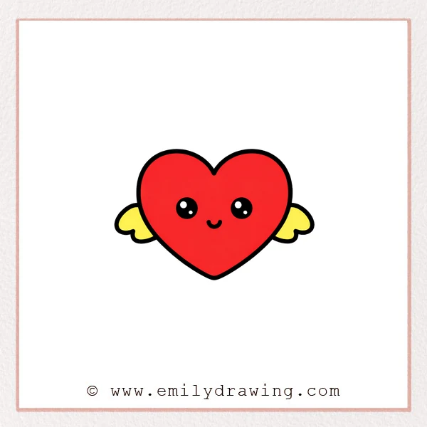 Preview of Cartoon Heart drawing